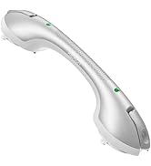 KEKOY 17.5 Inch Heavy Duty Suction Grab Bar for Bathtub &amp; Shower - No Drilling Safety Handle with...