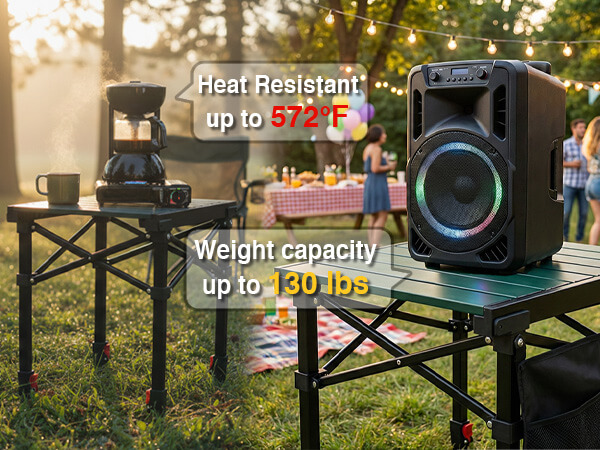 lightweight camping table