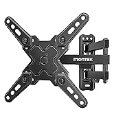 monTEK Full Motion TV Wall Mount Bracket for Most 13-43 Inch LED LCD Flat Screen TVs & Monitors, ...