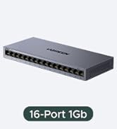UGREEN Ethernet Switch, 16 Port Gigabit Switch