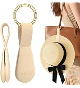 Fikoksol Magnetic Hat Clip 1-Pack - The Light Khaki Hat Clip for Travel on Bag, Magnetic Hat Clip...