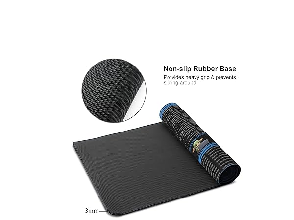 Non-Slip Rubber Base