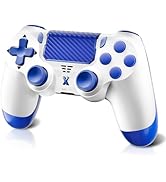 Puiseno Wireless Controller for PS-4, Dual Vibration Game Joystick/Motion Sensing/Touchpad/Speake...