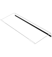 Egchi Computer Keyboard Stand PC Keyboard Stand, Acrylic Tilted Keyboard Stand for Ergonomic Typi...