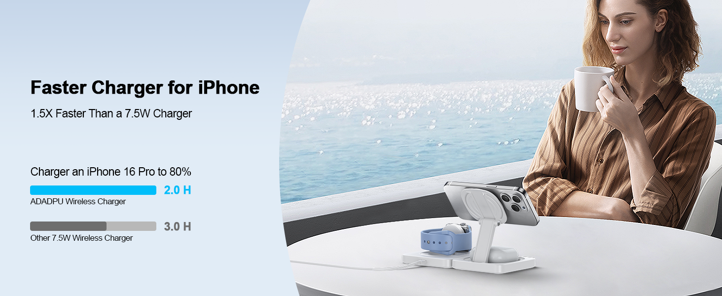 3 in one magsafe charger