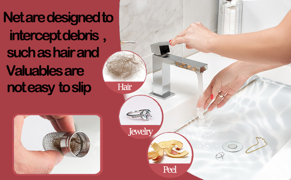 pop up drain for bathroom sink