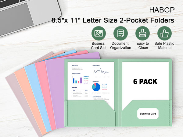 folders with pockets