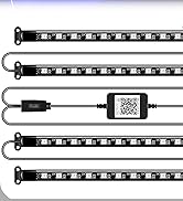 LivTee Accent Interior Car Lights, Smart Car Interior Lights with App Control, RGB LED Lights wit...