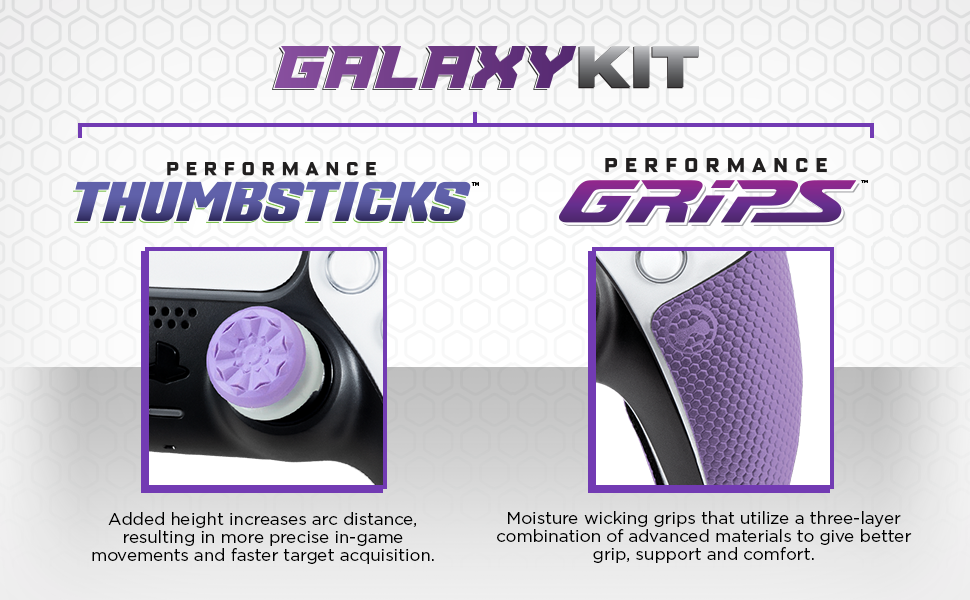 added height increases arc distance for precise movement and gives better grip, support and comfort