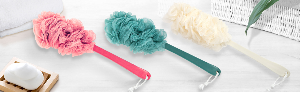 back scrubber for shouwer