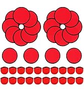 YEAHACLUB 20 PCS Foldable Flying Disc Fans with Bags, 9.8'' DIY Handheld Fabric Folding Fan, Blac...