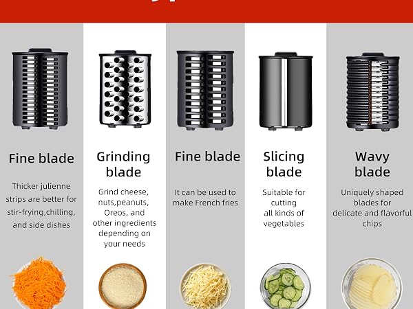 5 In 1 Electric vegetable slicer