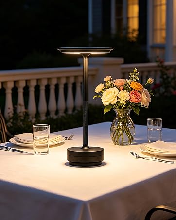 cordless table lamps rechargeable