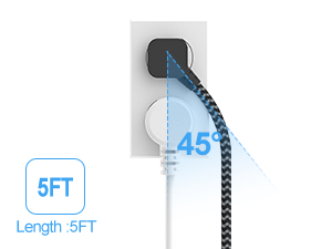 extension cord black