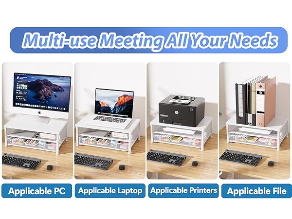 monitor stand for desk organizers and accessories computer stand riser office organization desktop 