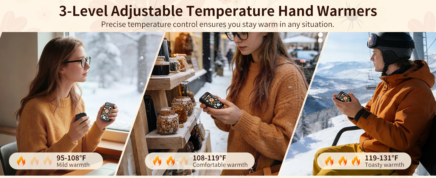 handwarmers rechargeable 2 pack