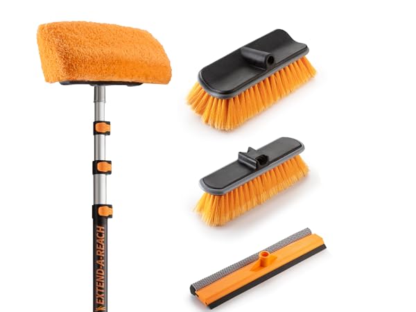Exterior House Cleaning Brush Set