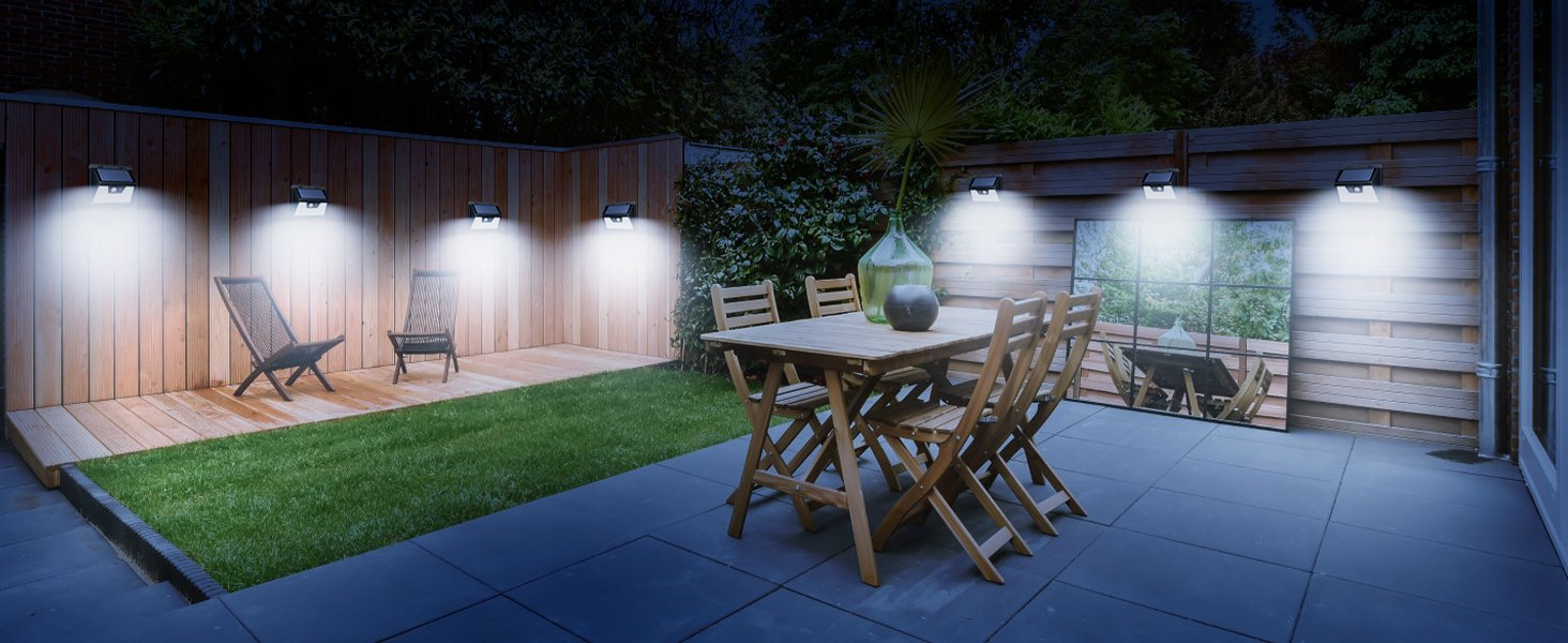 solar powered lights for outside