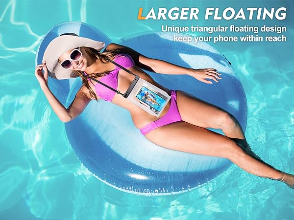 extra larger floating water pouch