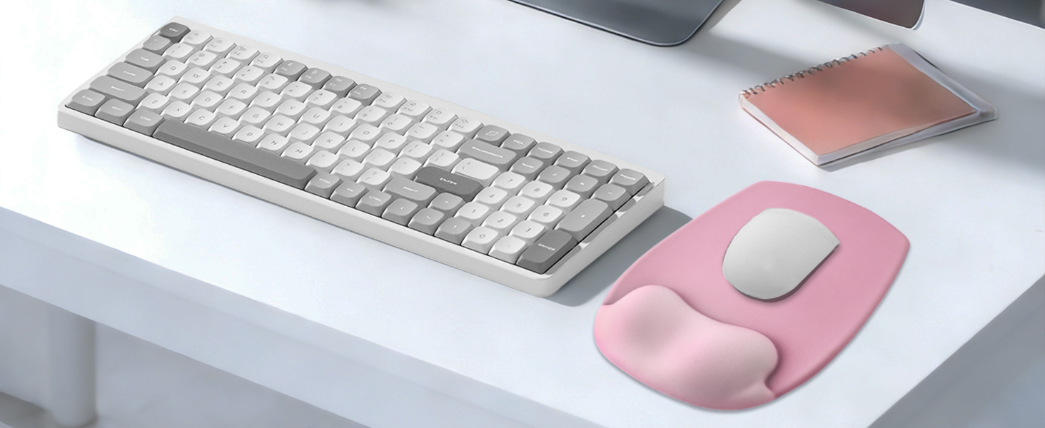Mouse Pad with Wrist Rest Support