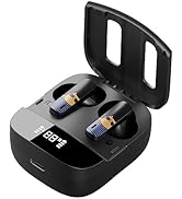 KO-STAR Wireless Earbuds Bluetooth 5.3 Headphones with Charging Case, Lightweight Earphones with ...