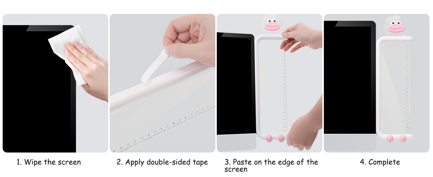 monitor memo board side mount