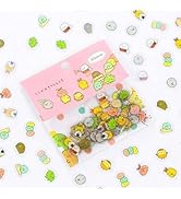 80Pcs Japanese Stationery Stickers, Assorted Adorable Cat and Bear Designs, Decorative Stickers f...