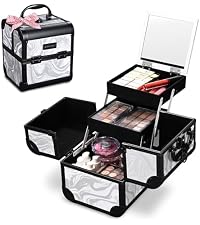 BYOOTIQUE Rolling Makeup Case 4in1 Cosmetology case on wheels Makeup Artist
