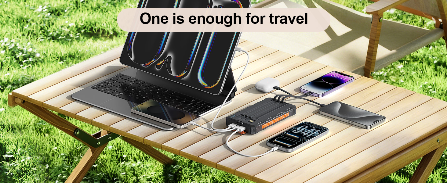 Solar Charger Power Bank for travel