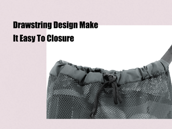 mesh drawstring backapack