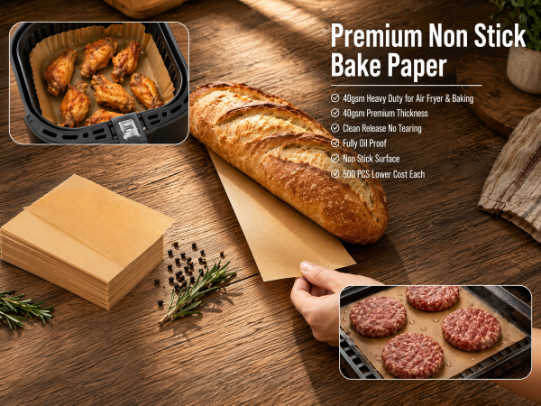 parchment paper sheets