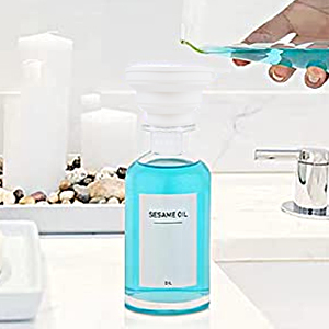 Glass Olive Bottle Dispenser