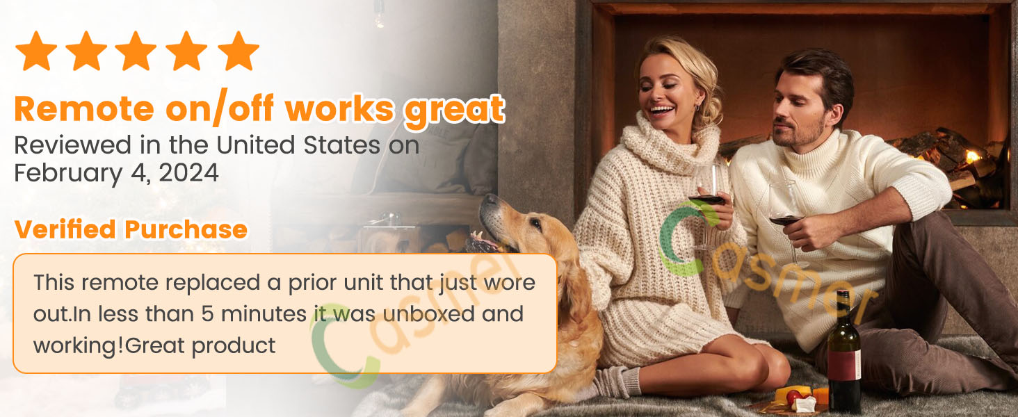 durablow fireplace remote control kit