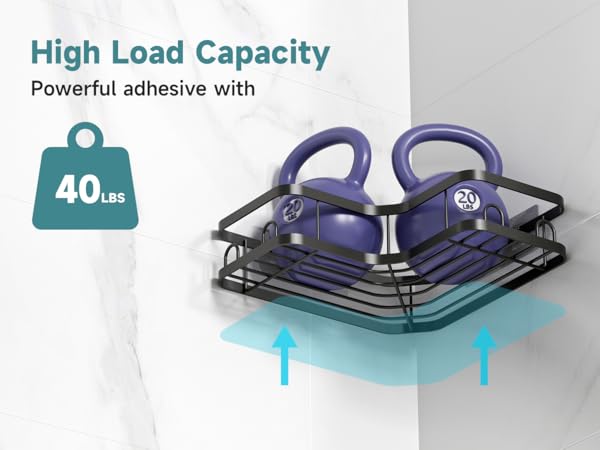High load capacity powerful adhesive with 40 lbs