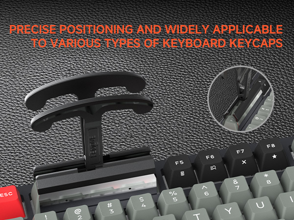 P11 4-Key Keycap Puller - Custom Gaming Mechanical Keyboard Cleaning and Removal Tool