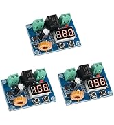 3Pcs 12V-36V DC Digital Low Voltage Cut Off Switch,Over Discharge Protection Module for Lead Acid...