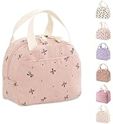 Lunch Bags for Women Insulated Cooler Lunch Bag Adults Packed Lunch Box Tote Bag Cute Ladies Lunc...