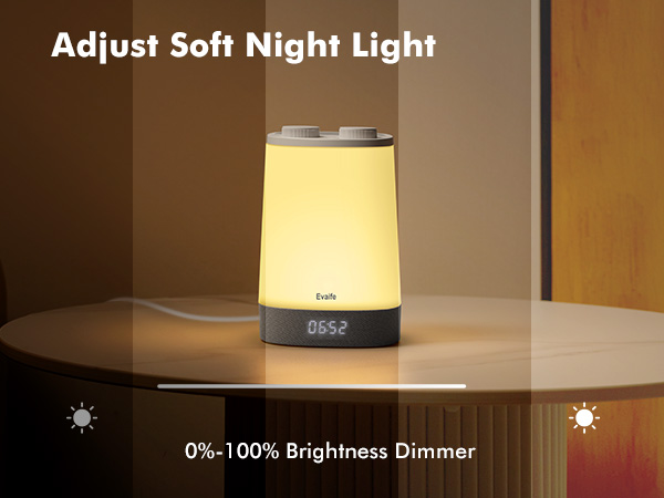 sound machine with night light 