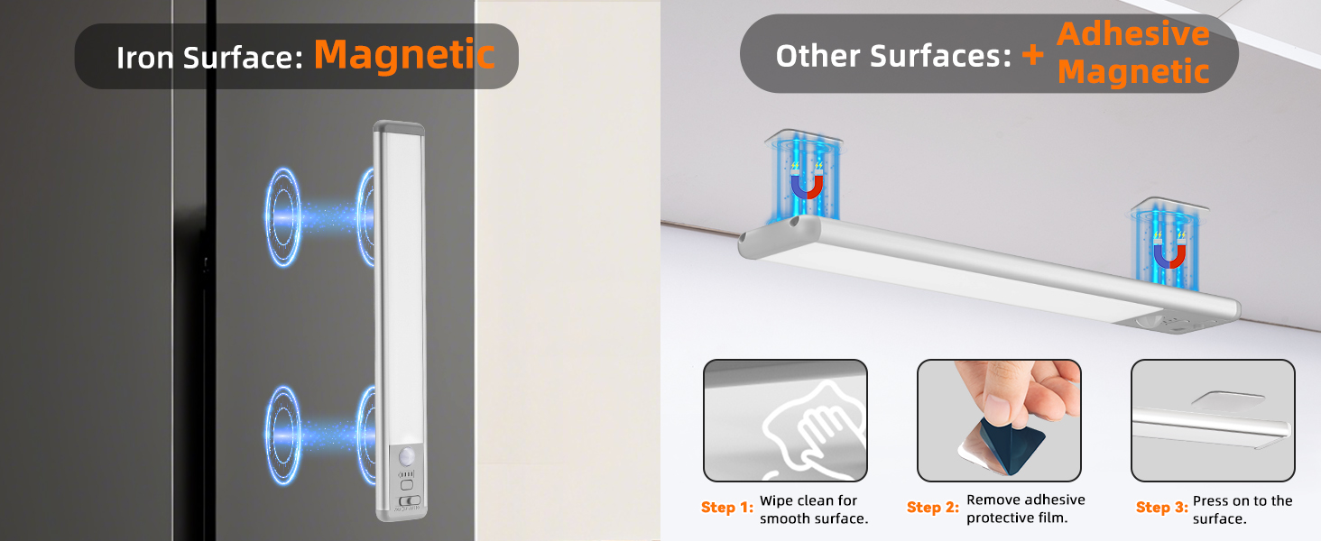 motion activated under cabinet lights