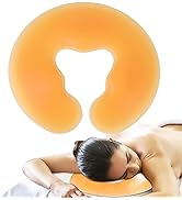 Dioche Silicone Face Cushion for Massage Table, Gel Face Pad, Soft Massage Face Relax Pillow, Sil...