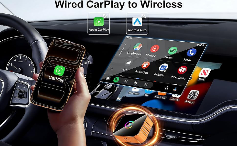 wireless android auto adapter