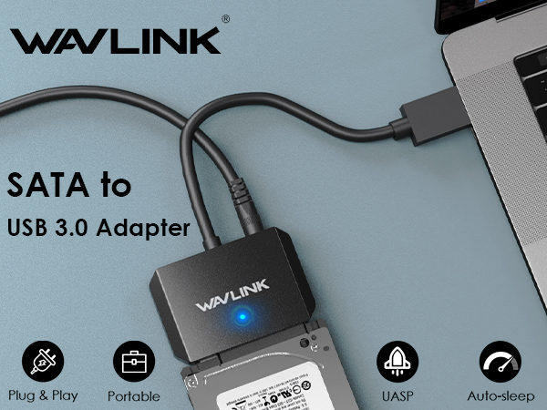 SATA to USB Type-A Hard Drive Cable