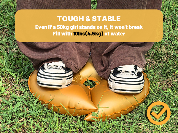 High-frequency heat sealing,thickened material, trample-resistant tough &amp; durable