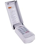[ 2023 Upgraded Universal ] GUK-R Wireless Universal Garage Door Opener keypad for Genie, Overhea...