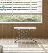 Yoolax Motorized Natural Wood Blinds with Remote, Smart Venetian Blinds for Windows, Light Filter...