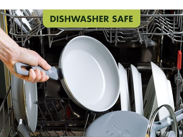 GreenPan, Valencia Pro, Healthy Ceramic Non-stick, Cookware set, saucepan, easy clean, dishwasher