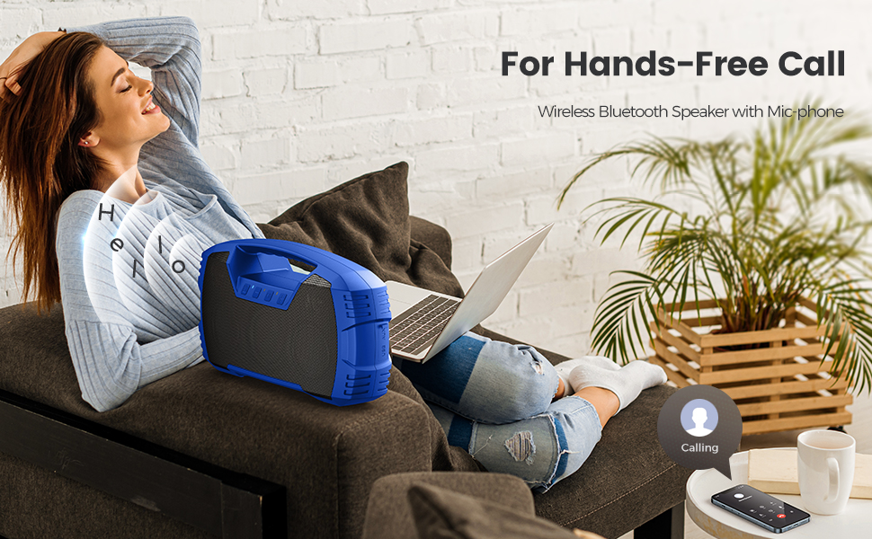 Wireless Bluetooth speaker portable