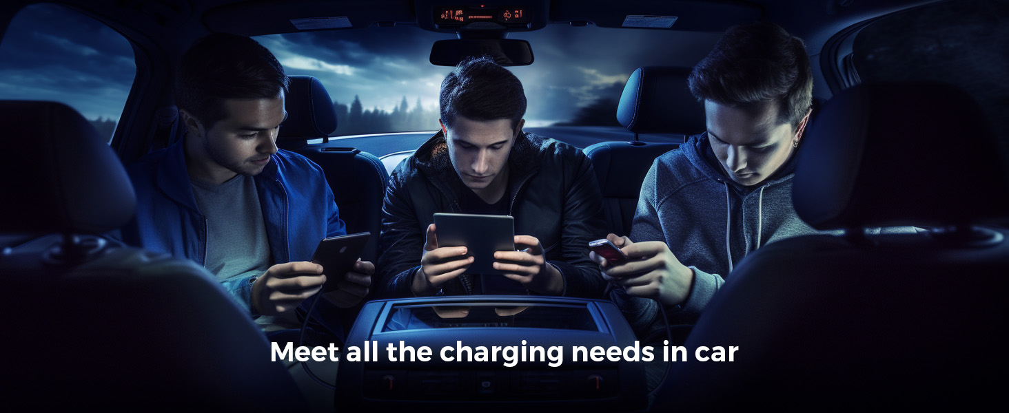 Meet all the charging needs in car