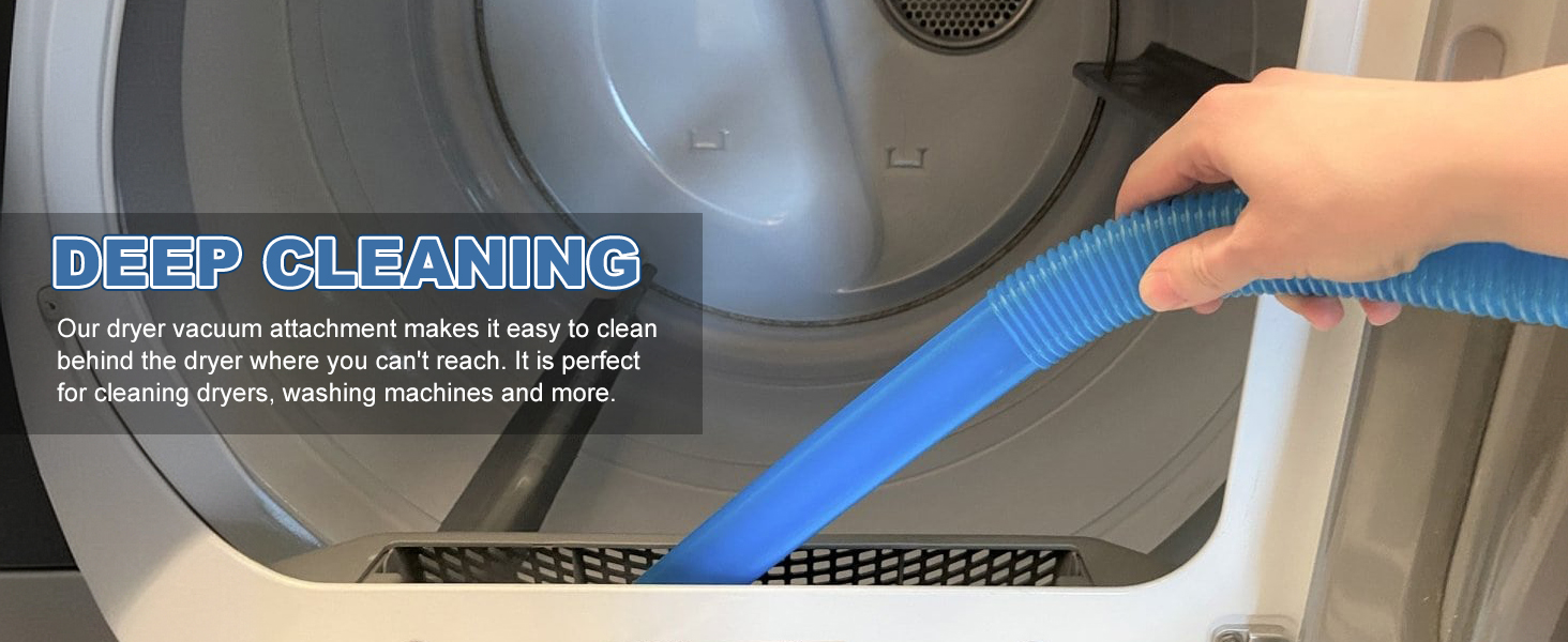 dryer vent cleaner kit with Universal Connector