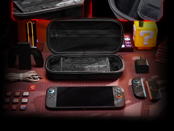 PlayVital Carrying Case for Nintendo Switch 2 with Silicone Charging Port
